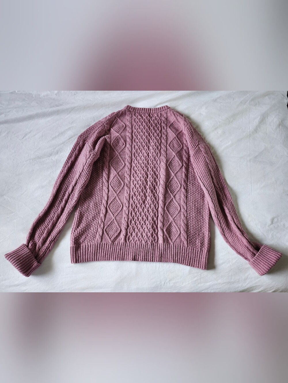 Kersh Merino Wool Cotton Blend Knit Sweater - Picture 7 of 9